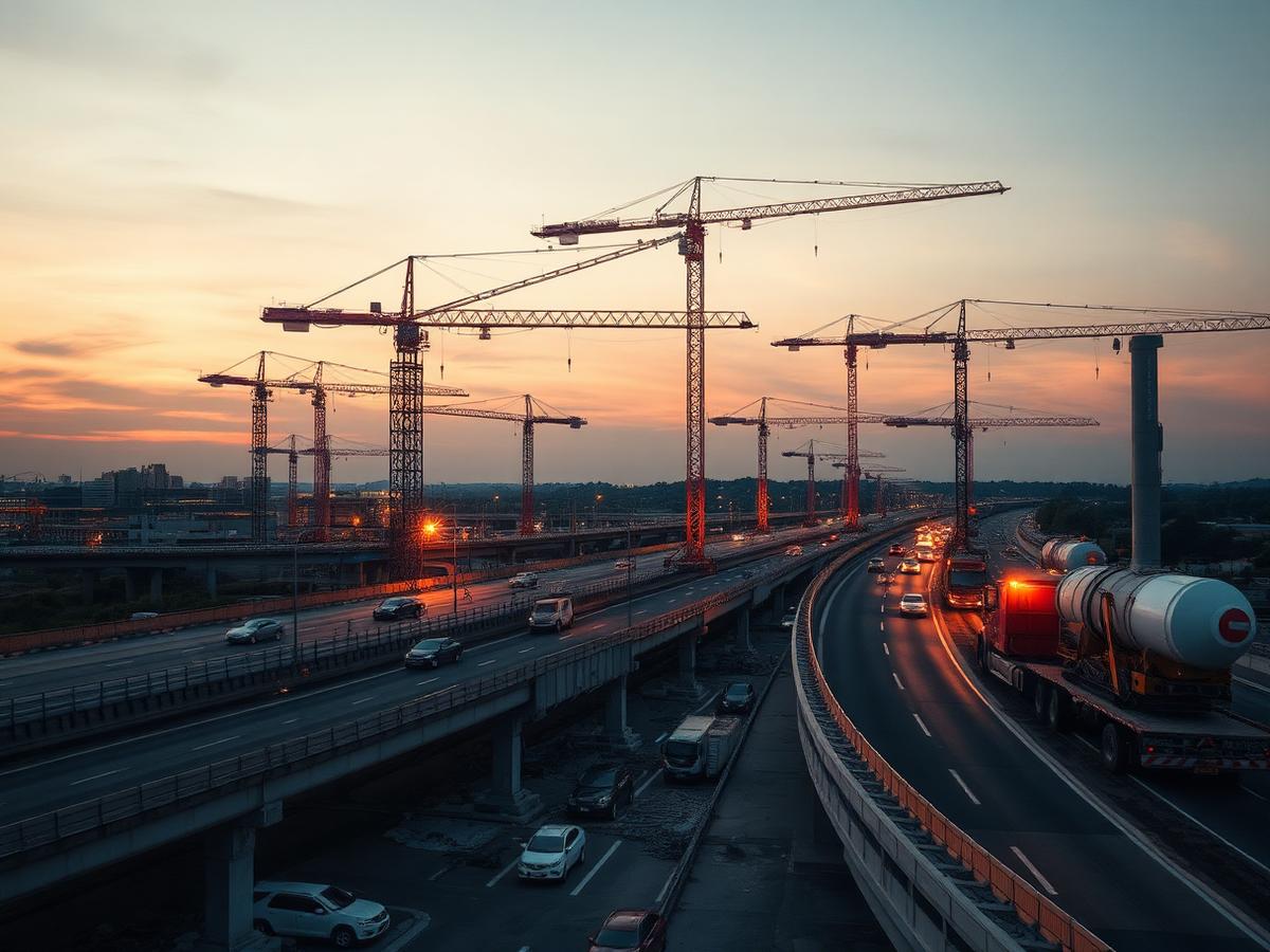 Hydraulic components for infrastructure